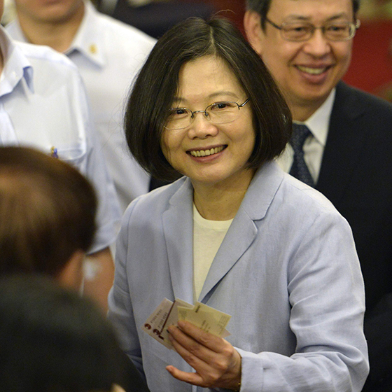 대만의 차이잉원(蔡英文) 총통. /AFPBBNews=뉴스1