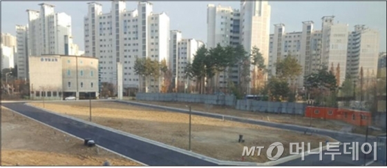 강일동 일단의 주택지 기반시설이 지난 9일 준공됐다. /사진제공=강동구