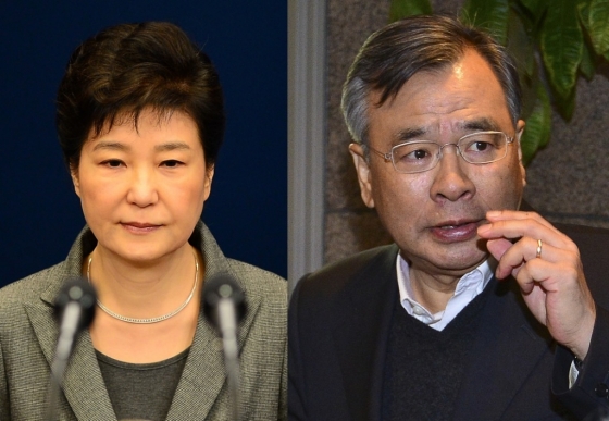 박근혜 대통령(왼쪽)과 박영수 특별검사/사진=뉴스1
