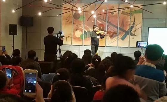 중국 청도에서 울려 퍼진, 한국의 바이올린 선율~