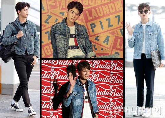 왼쪽부터 2PM 택연, 아스트로 차은우(위), 배우 김영광(아래), 가수 에릭남 /사진=머니투데이DB, 쎄씨