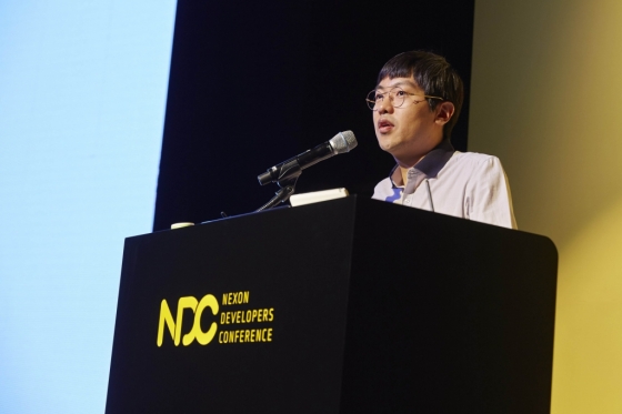 'NDC 2017' 기조강연자로 나선 이은석 넥슨 디렉터. /사진제공=넥슨.
