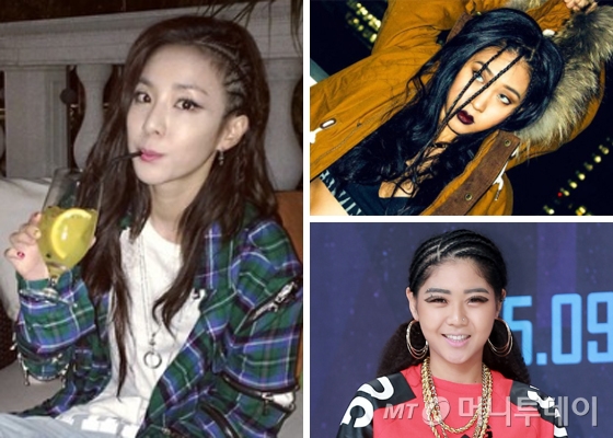 왼쪽부터 2NE1 출신 배우 산다라박, 와썹 출신 래퍼 나다, 리퍼 트루디 /사진=산다라박, 나다 인스타그램, 머니투데이DB