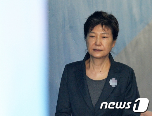 박근혜 전 대통령. 2017.6.19/뉴스1 © News1 이재명 기자
