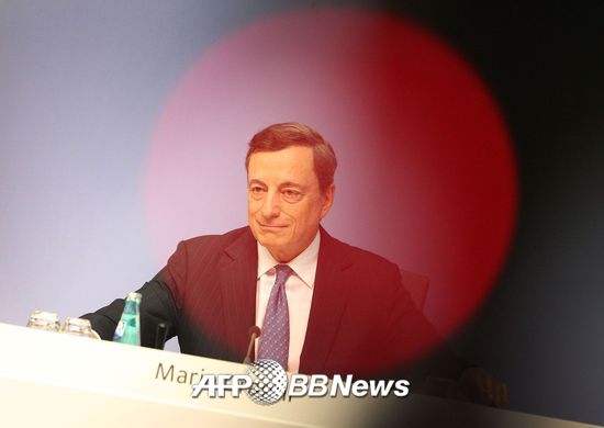 마리오 드라기 유럽중앙은행(ECB) 총재/AFPBBNews=뉴스1