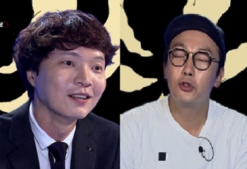 신정환(왼쪽)과 탁재훈 /사진=Mnet '프로젝트 S : 악마의 재능기부'