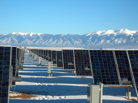 미국 콜로라도주(州) 알라모사 카운티에 위치한 태양광 발전소. /사진=픽사베이