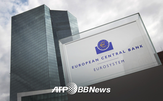독일 프랑크푸르트에 있는 유럽중앙은행(ECB) 본부/AFPBBNews=뉴스1