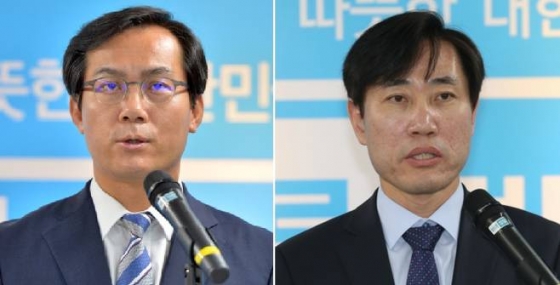 김영우(左), 하태경 바른정당 최고위원/사진=뉴스1
