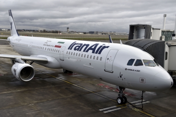 유럽의 항공기 제작사 에어버스가 올해 1월 이란항공에 인도한 A321 여객기. /AFPBBNews=뉴스1