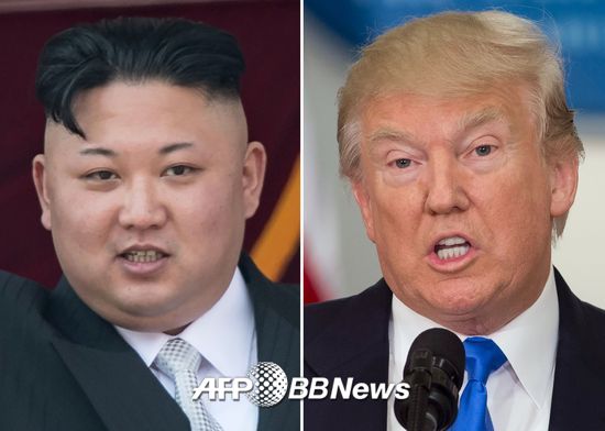 김정은 북한 노동당 위원장과 도널드 트럼프 미국 대통령/AFPBBNews=뉴스1