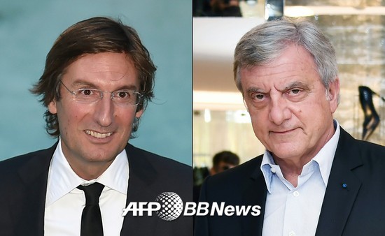 피에트로 베카리(왼쪽)과 시드니 톨레다노 /AFPBBNews=뉴스1