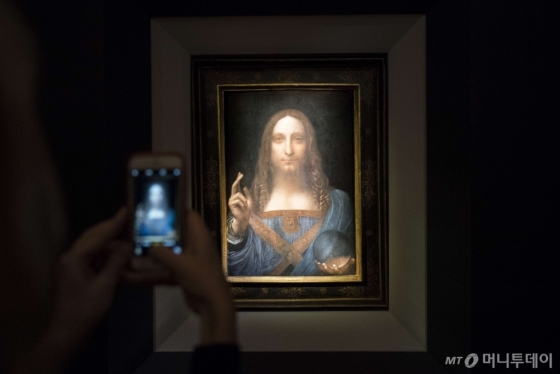 레오나르도 다빈치의 예수 초상화 '살바도르 문디'. /AFPBBNews=뉴스1