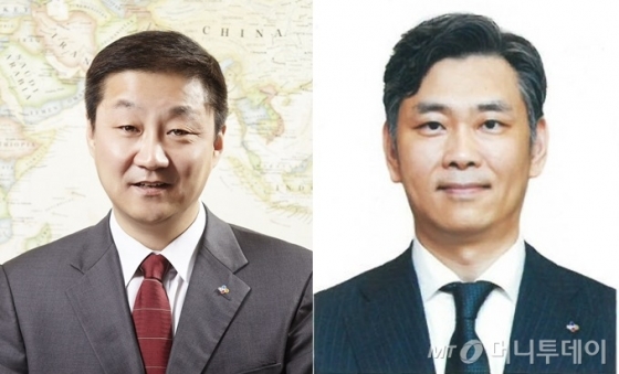 신현재 CJ제일제당 신임대표(왼쪽)과 김홍기 CJ주식회사 공동대표/사진=CJ