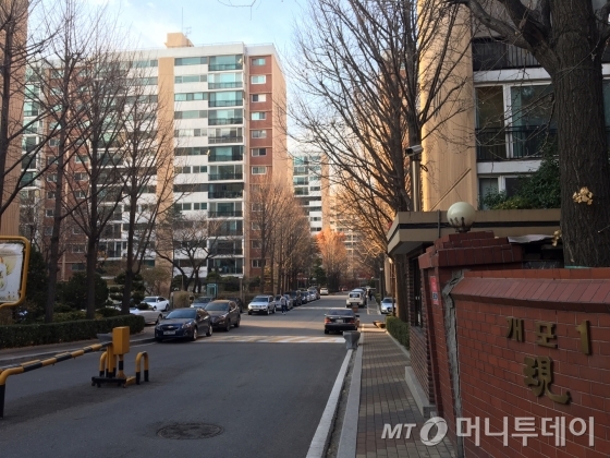 서울시 '금연아파트 1호'로 지정된 강남 개포현대1차 아파트./사진=남형도 기자
