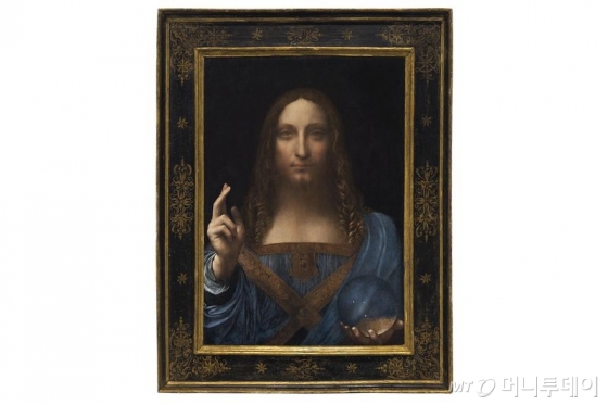 레오나르도 다빈치의 예수 초상화인 '살바토르 문디(Salvator Mundi, 구세주). /AFPBBNews=뉴스1