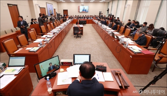 [사진]자유한국당, 산자위 오후에도 불참