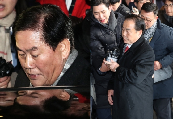최경환 의원(왼쪽)과 이우현 의원./ 사진=뉴스1