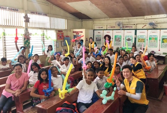 경일대, 필리핀서 해외봉사활동