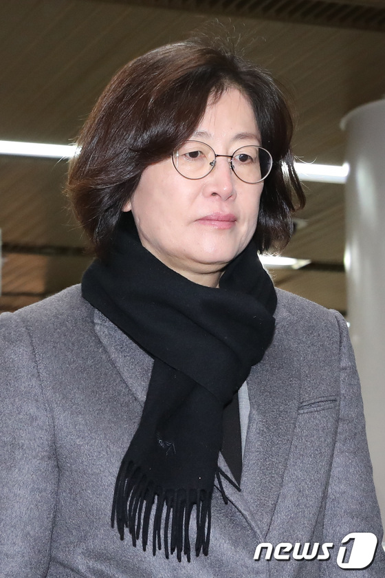 [사진]김소영 '문화계블랙리스트 항소심 출석'