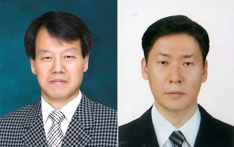 동아대 조용언 교수(좌)와 김도훈 교수