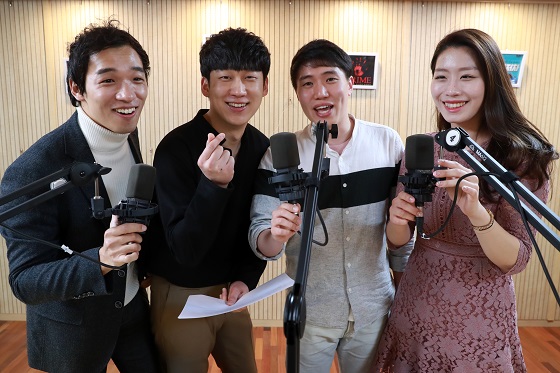 (왼쪽부터)황영준, 이선호, 목정완, 최주영/사진=임성균 기자 