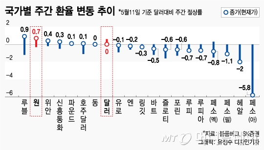 신흥국 변동성 확대…피난처는 '코리아와 친디아'