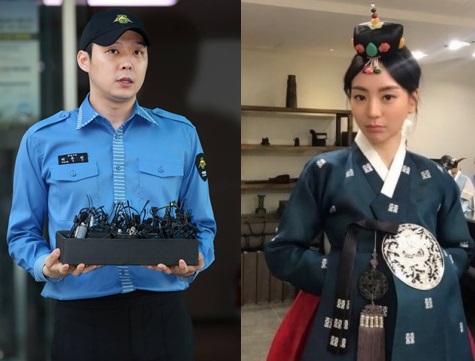 배우 박유천(왼쪽)과 황하나./사진=머니투데이DB, 인스타그램