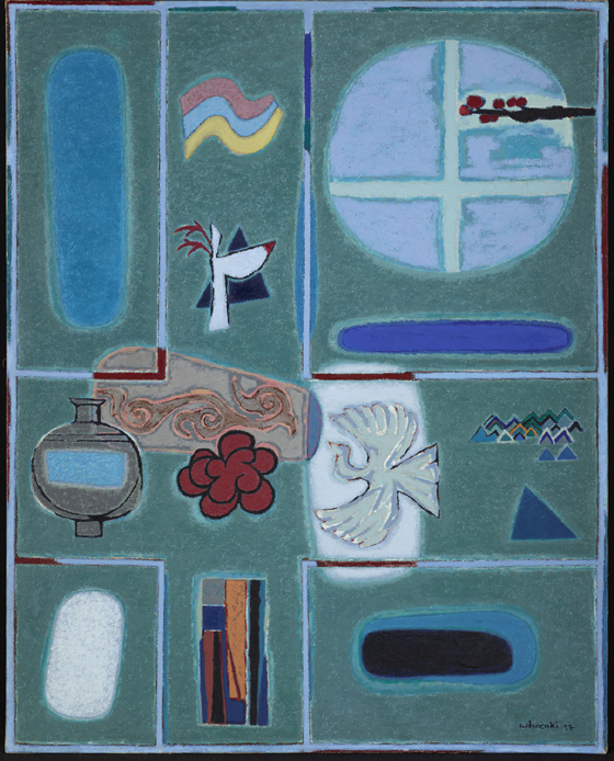  뷡, 1957,Oil on Canvas, 162x130cm  Whanki FoundationWhanki Museum/=뱸̼