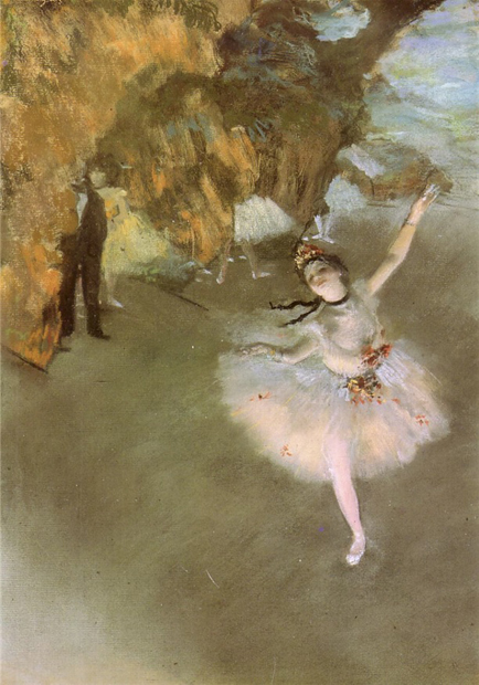 '드가: 새로운 시각' 展에 전시되는 에드가 드가의 'Ballet'(1876)./사진제공=세종문화회관