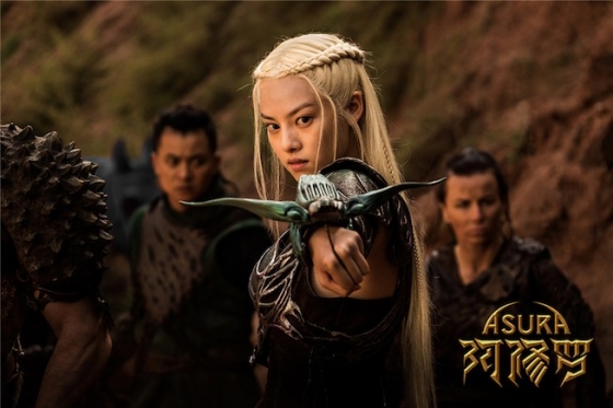 중국 영화 아수라 공식 포스터. /사진=바이두