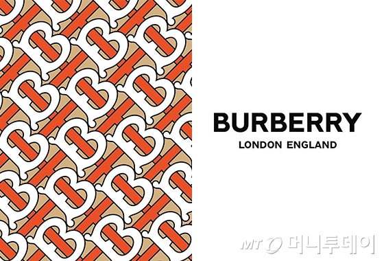 패션 브랜드 '버버리'의 새 모노그램과 로고./사진=버버리 공식 인스타그램