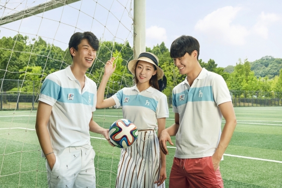 헤지스, '평양 피케티' 한정판매…유소년축구대회 기념