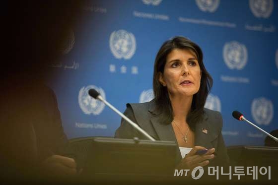 니키 헤일리 유엔주재 미국대사 /사진=AFP·뉴스1