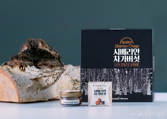 시베리안 차가버섯 제품. /사진제공=비타민하우스