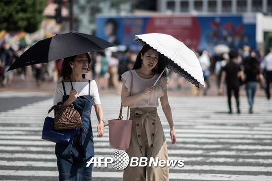 사진은 지난 8월 일본 도쿄시의 모습. /AFPBBNews=뉴스1