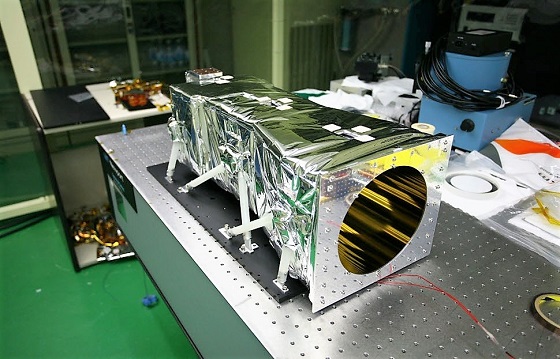 한국천문연구원이 개발한 국내 최초의 적외선 우주망원경 MIRIS(다목적적외선 영상관측시스템) 모습/사진=천문硏