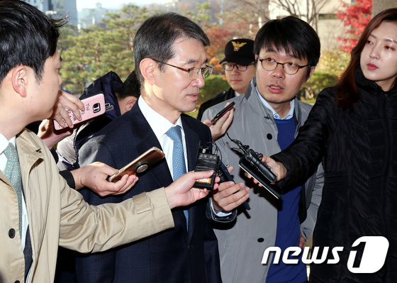 안철상 법원행정처장. 2018.11.20/뉴스1 © News1 박정호 기자