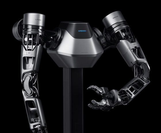 네이버가 'CES 2019'에서 선보이는 로봇 팔 '앰비덱스'.