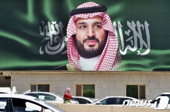 무함마드 빈 살만 사우디아라비아 왕세자. © AFP=뉴스1