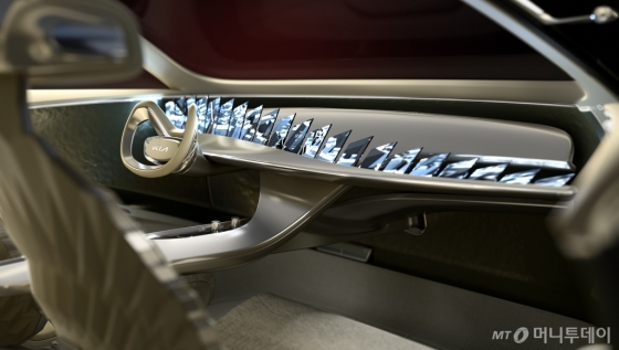  2019 제네바 모터쇼에서 세계 최초로 공개된 차세대 크로스오버 EV 콘셉트카 ‘Imagine by KIA’의 모습. /사진제공=기아자동차