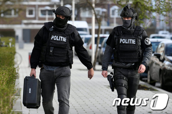 총격 사건이 발생한 네덜란드 위트레흐트시. © 로이터=뉴스1