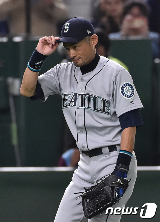21일 일본 야구의 전설 스즈키 이치로(46·시애틀 마리너스)가 27년 간의 현역 생활을 마감했다. /사진=뉴스1