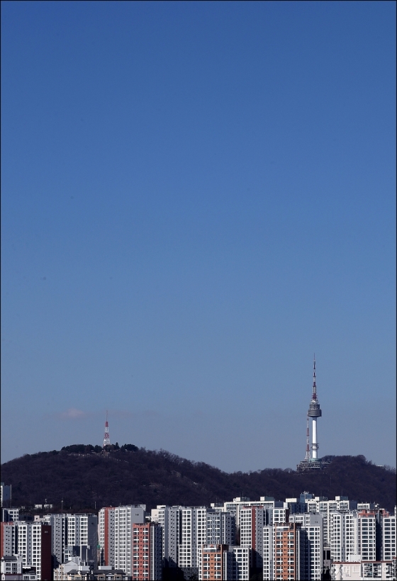[사진]'티 없이 맑은 서울 하늘'