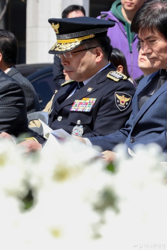 [사진]경찰청장, 제주 4·3 추념식 참석