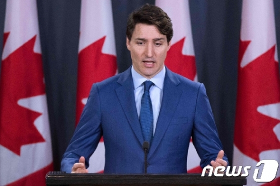 저스틴 트뤼도(47) 캐나다 총리. © AFP=뉴스1