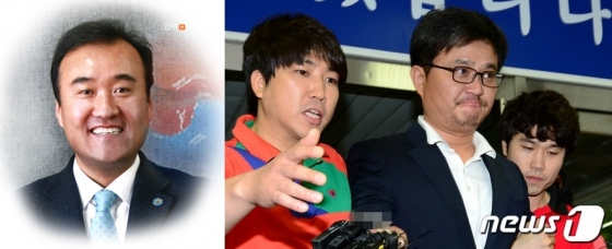 왼쪽이 유승현 전 김포시 의장, 오른쪽이 김형식 전 서울시 의원/ 사진제공=유형식 의장 블로그, 뉴스1