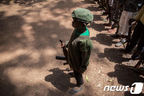 수단의 아동병사 © AFP=뉴스1