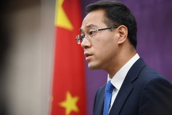가오펑 중국 상무부 대변인./사진=AFP.
