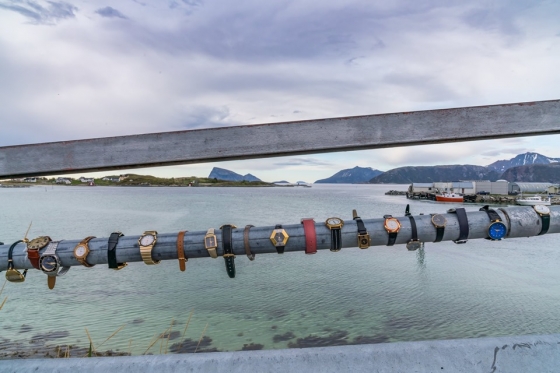 소마뢰이 섬에 왔다 가는 관광객들이 매달아 놓은 시계들. /사진= Time-Free Zone 페이스북